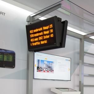 public signage in LED technology