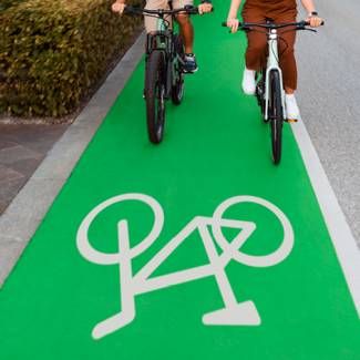 SWARCO PREFORMED Bike & Pedestrian Symbols